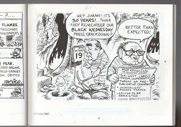 Zapiro - Pirates of Polokwane - Cartoons from the Mbeki era