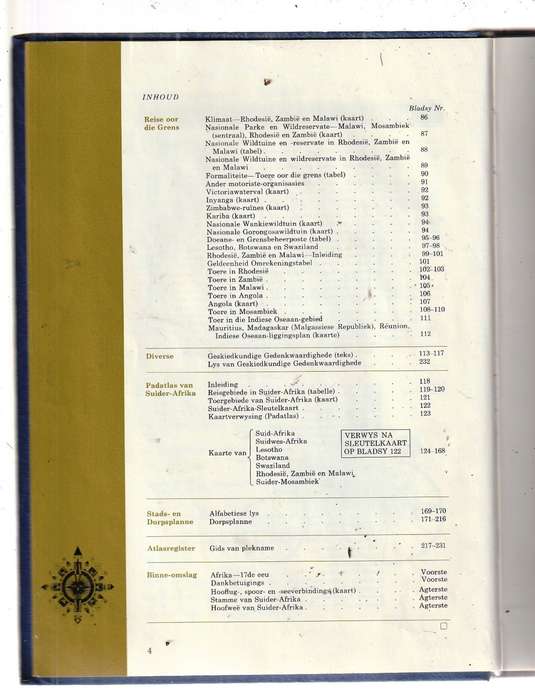 Padatlas en Toergids - AA - 1974 - Vintage