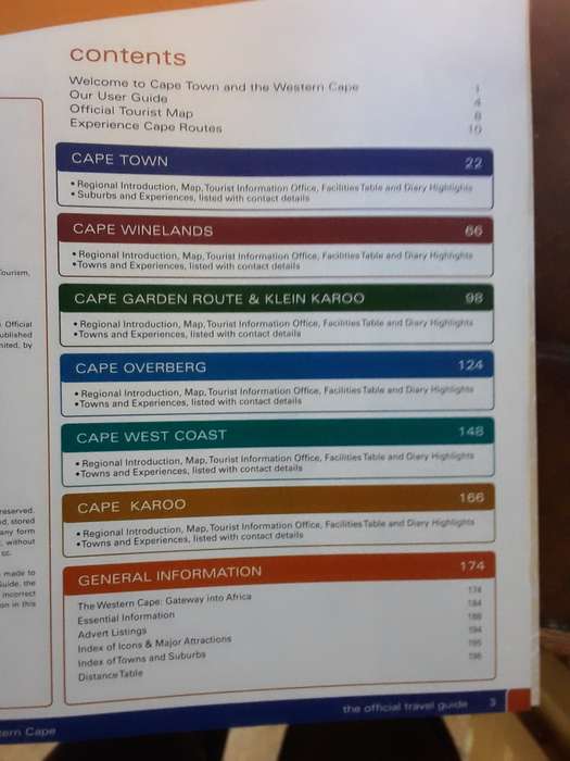 Cape Town & Western Cape official travel guide 2007/8 (F)