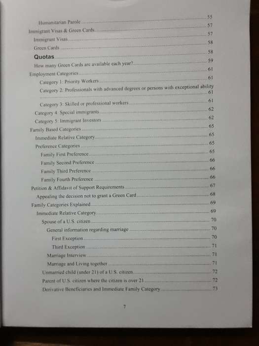 The Immigration Bible (F) 2005 - USA Family based Immigration guide