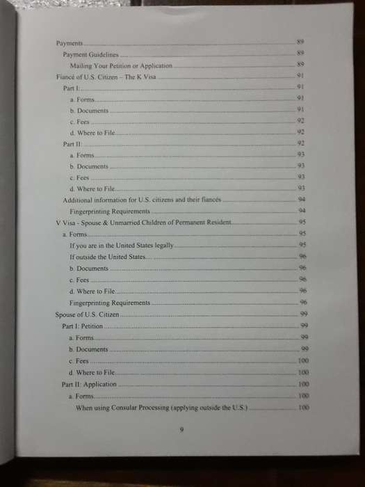 The Immigration Bible (F) 2005 - USA Family based Immigration guide