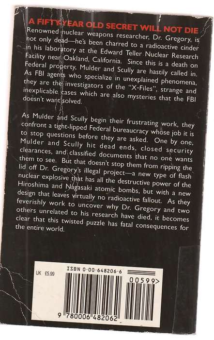 Ground Zero - Kevin J Anderson - An X-Files Mystery