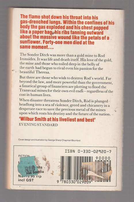 Goldmine - Wilbur Smith - Mining disaster adventure