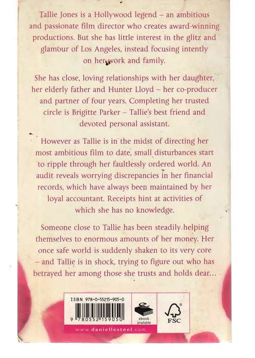 Betrayal - Danielle Steel - Someone is helping themselves to Tallie Jones's money