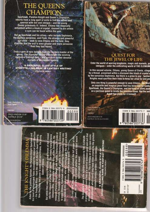 The Elenium series Books 1 - 3  by David Eddings