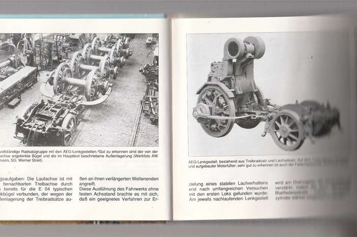 The Elektrolokomotive E18 08 - collectors Picture album in German