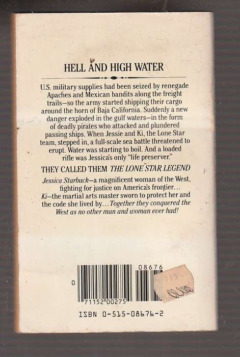 Lone Star and the Gulf Pirates - Wesley Ellis - Lone Star Western no 49
