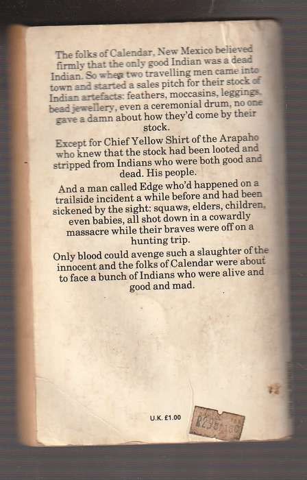 Arapaho Revenge - George G Gilman - Edge Western no 43