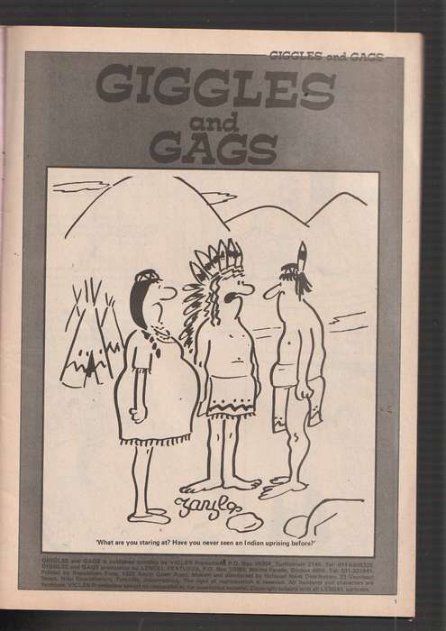 Giggles and Gags nr 108 - Humor cartoons comics (A4)