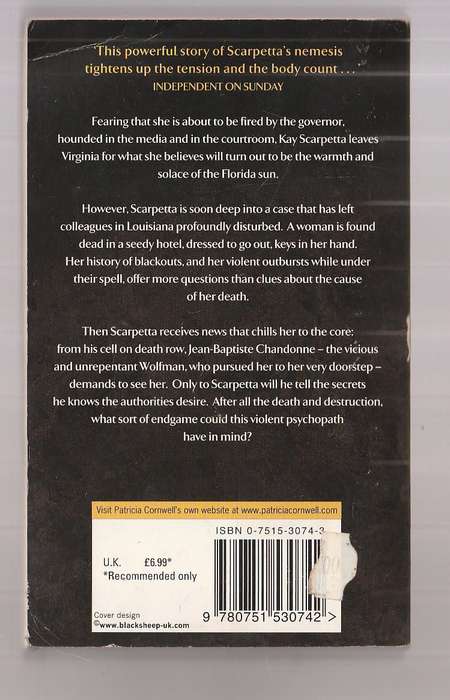 Blow Fly - Patricia Cornwell - What endgame could the wolfman have in mind for Scarpetta?