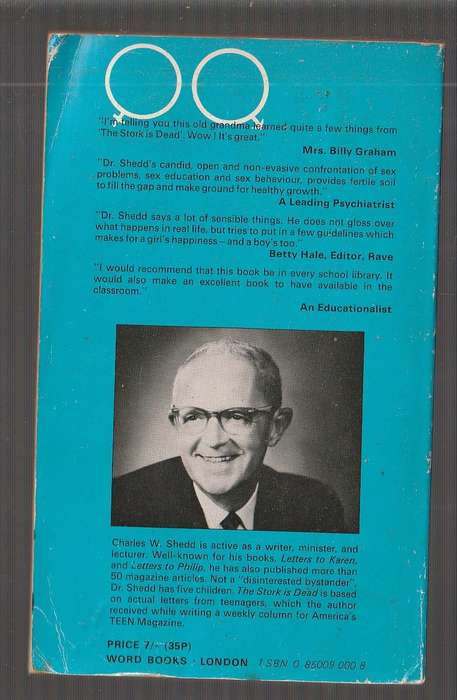 The Stork is dead - Charles W Shedd - based on letters by five teenagers