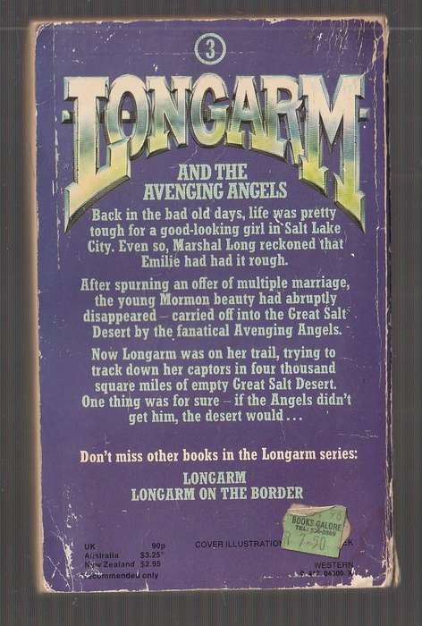 Longarm and the Avenging Angels - Tabor Evans - Longarm no 3 Western
