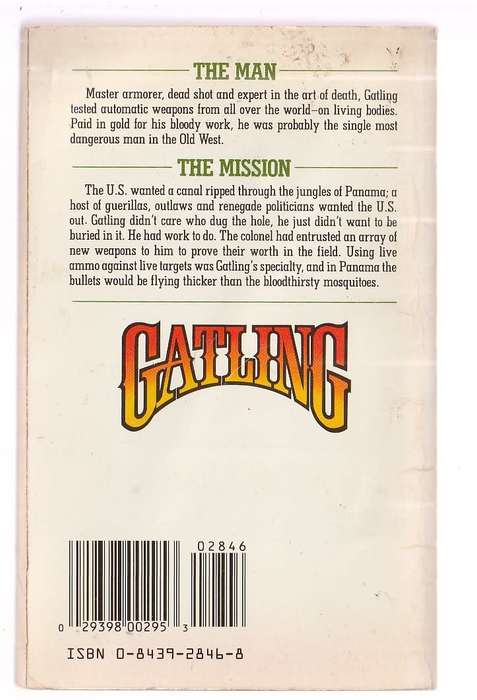 South of the Border - Jack Slade - Gatling 4 - Western