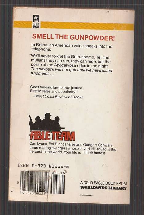 Able Team - Dick Stivers - Rain of Doom (16) - A Three way war in the Middle East