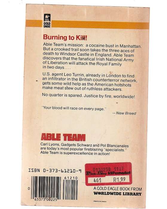 Able Team - Dick Stivers - Royal Flush (10)  - A Cocaine bust and an infiltrator at large