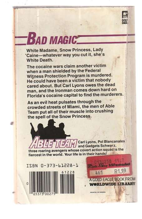 Able Team - Dick Stivers - Miami Crush (28) - The White madam is also known as the White Death