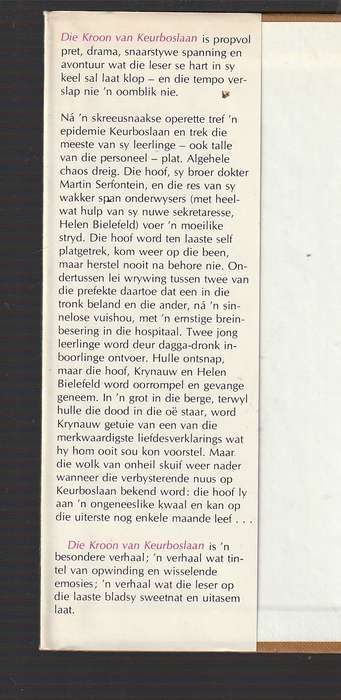 Die Kroon van Keurboslaan - Theunis Krogh - Nuwe Keurboslaan nr 4