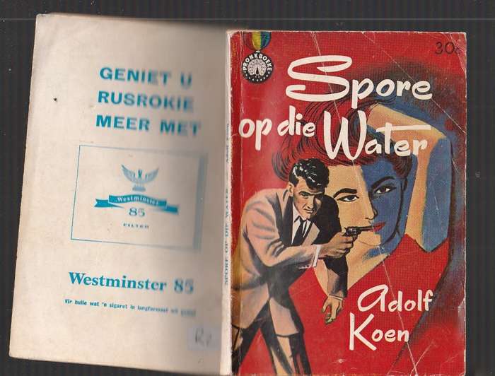 Spore op die water - Adolf Koen - Pronk boek speurverhaal