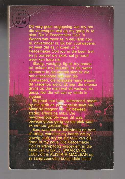 Waar lyke leef - Alistair MacLean - (When eight bells tolls)