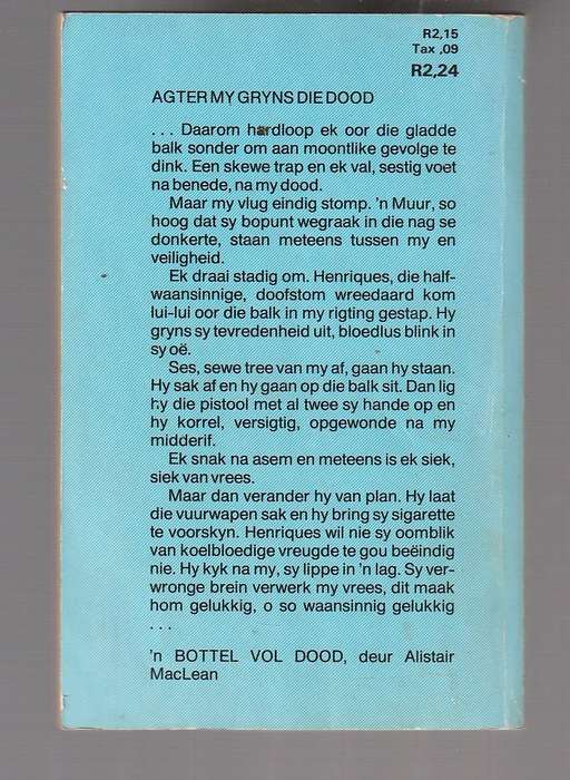 n Bottel vol dood - Alistair MacLean (The Satan Bug)