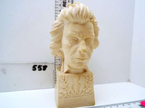 VINTAGE Beethoven Bust by A Santini