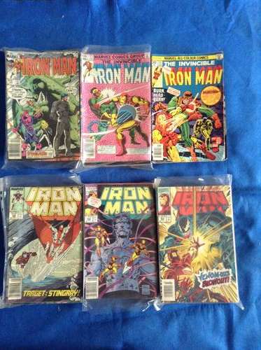 THE INVINCIBLE IRONMAN comics x 123