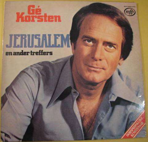 Ge Korsten - Jerusalem en ander treffers LP