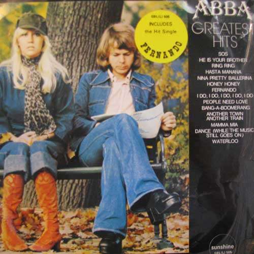Abba - Greatest Hits LP Record