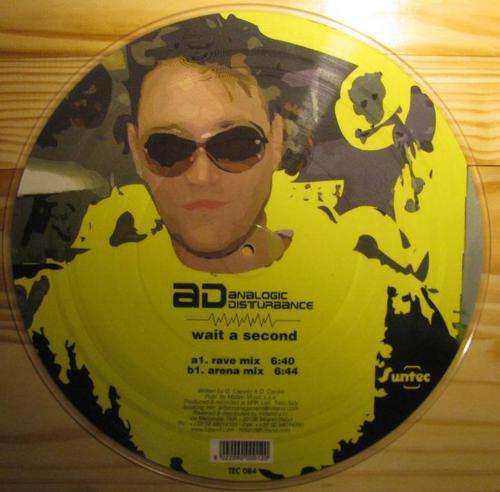 Analogic Disturbance - Wait A Second - Picture disc LP Record
