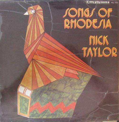 Nick Taylor - Songs of Rhodesia - VG LP Record