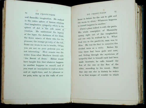 De Profundis  --  Oscar Wilde (First Edition)