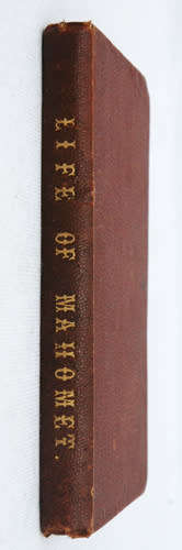 Life of Mahomet -- Irving, Wahington (1850 First Edition)