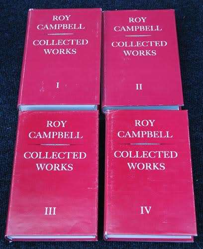Roy Campbell - Collected Works Volumes I, II, III & IV (complete)
