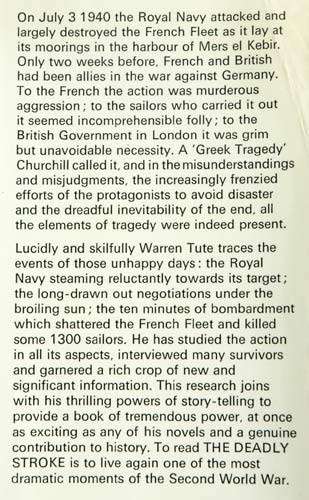 The Deadly Stroke -- Warren Tute