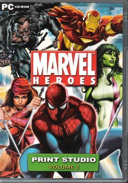 Marvel Heroes Print Studio Volume 3 [CD]
