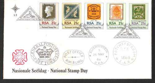 RSA 1990 National Stamp Day FDC 5.9