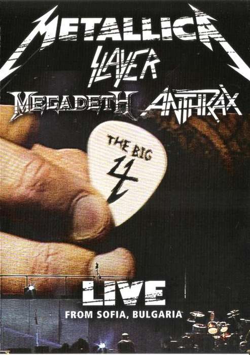 The Big 4 - Metallica Slayer Megadeath Anthrax - Live from Sofia, Bulgaria (2 Disc Set) [DVD]
