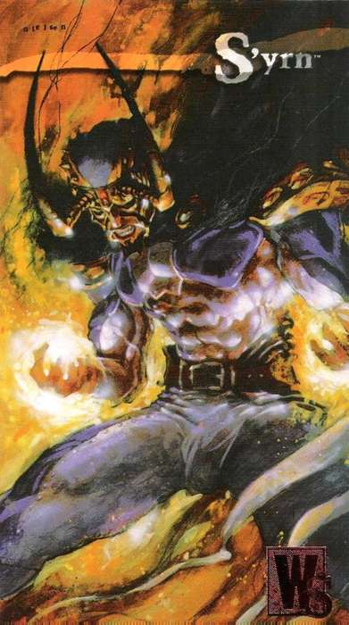 1995 Wildstorm Gallery #102 S'yrn Trading Card [Loose]