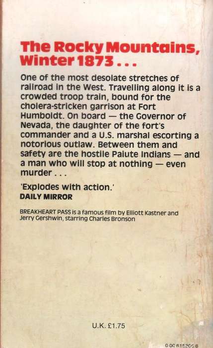 Alistair MacLean - Breakheart Pass [Paperback]