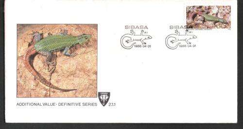 Venda 1986 Additional Value - Definitive Series FDC 2.1.1