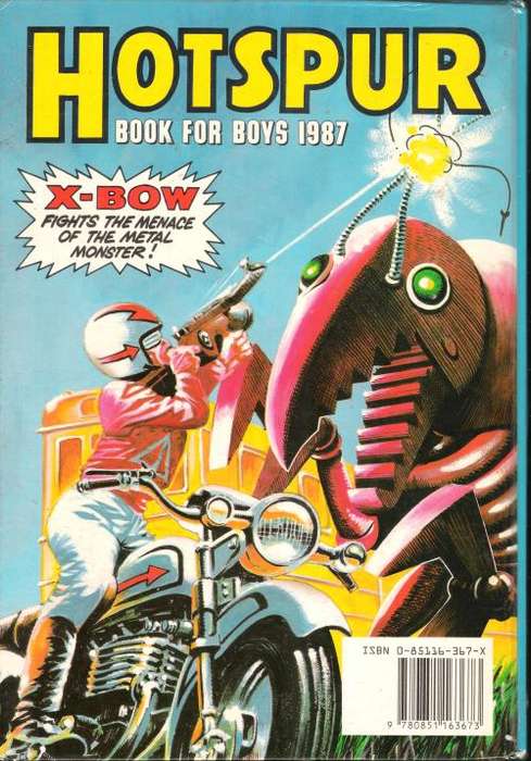 Hotspur Annual 1987 [Hardcover]