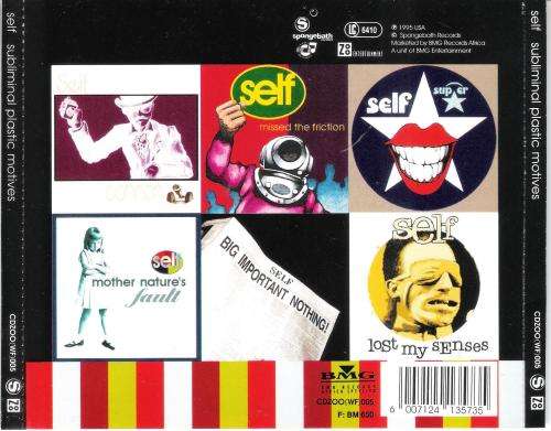 self - subliminal plastic motives [CD]