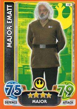 2016 Star Wars Force Attax Extra The Force Awakens #10 Major Ematt