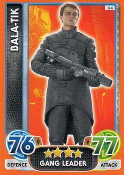 2016 Star Wars Force Attax Extra The Force Awakens #64 Bala-Tik