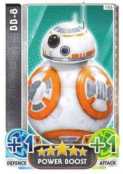 2016 Topps Star Wars Force Attax The Force Awakens #105 BB-8