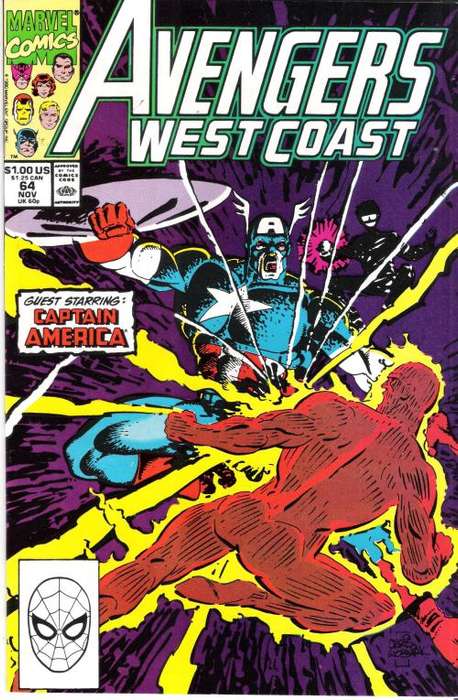 Marvel - Avengers West Coast #64 (Nov 1990)