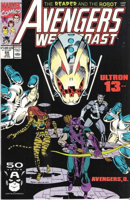 Marvel - Avengers West Coast #66 (Jan 1991)