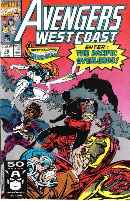 Marvel - Avengers West Coast #70 (May 1991)