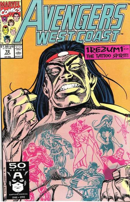 Marvel - Avengers West Coast #72 (Jul 1991)