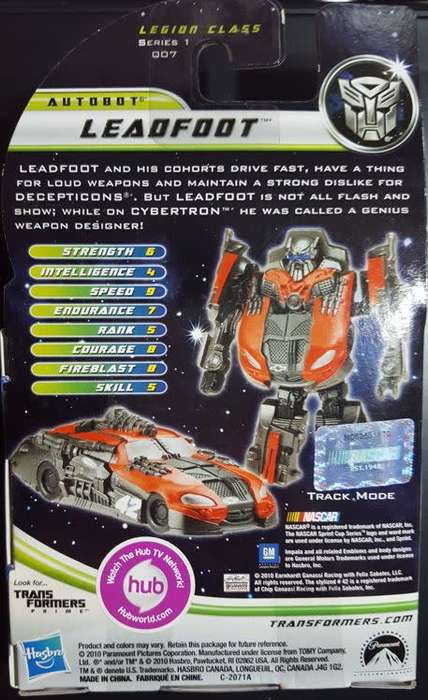 Transformers - Dark of the Moon - Cyberverse - Leadfoot